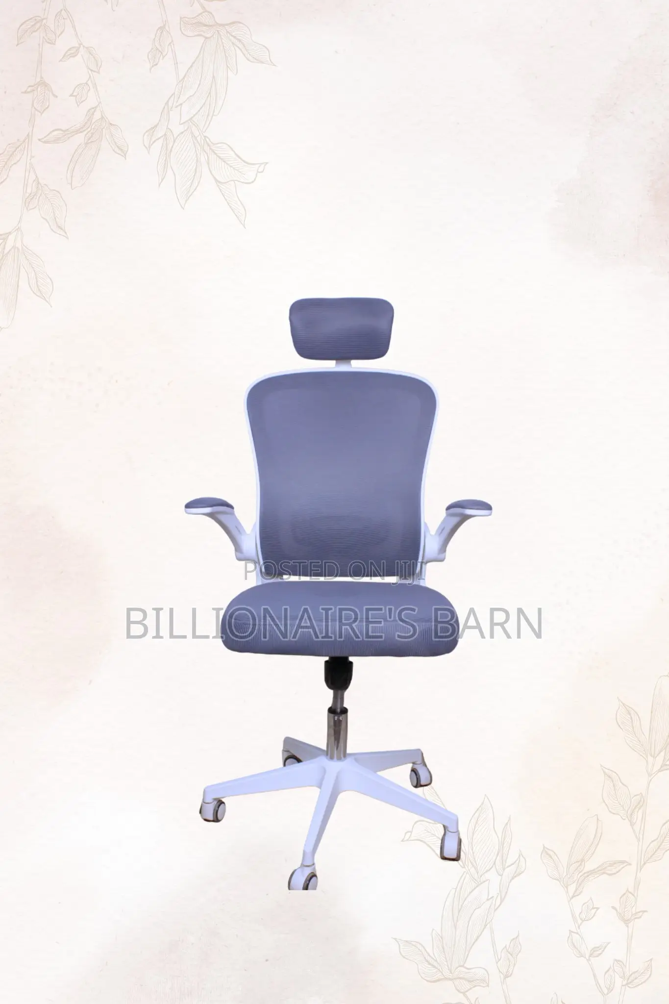 Ergonomic Office Computer Chair-White