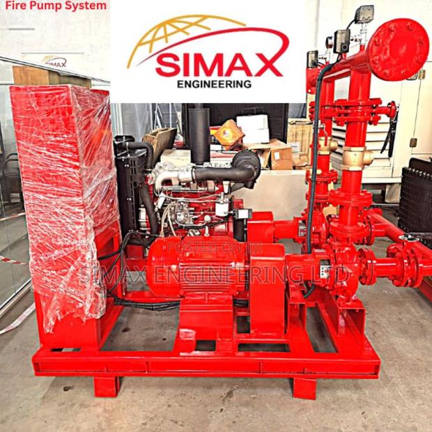 Diesel Fire Pump - main view