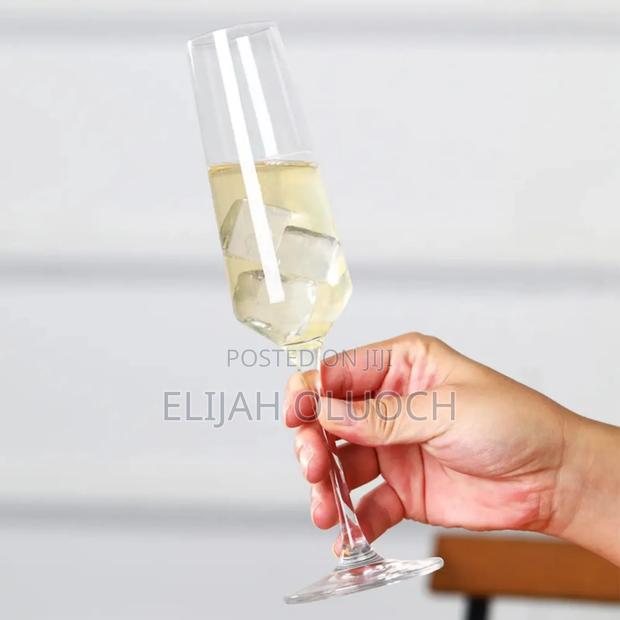 190ml Long Stem Champagne/Flute Glasses - thumbnail 4