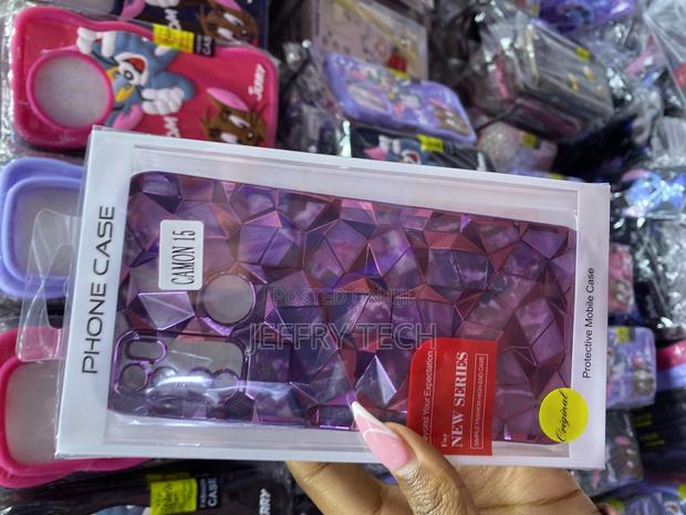 Pouch Tecno Camon 15 Diamond Print With Detachable Case - main view