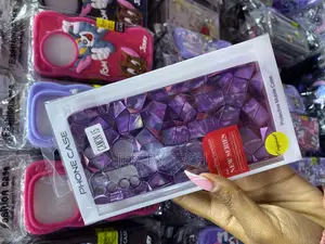 Pouch Tecno Camon 15 Diamond Print With Detachable Case
