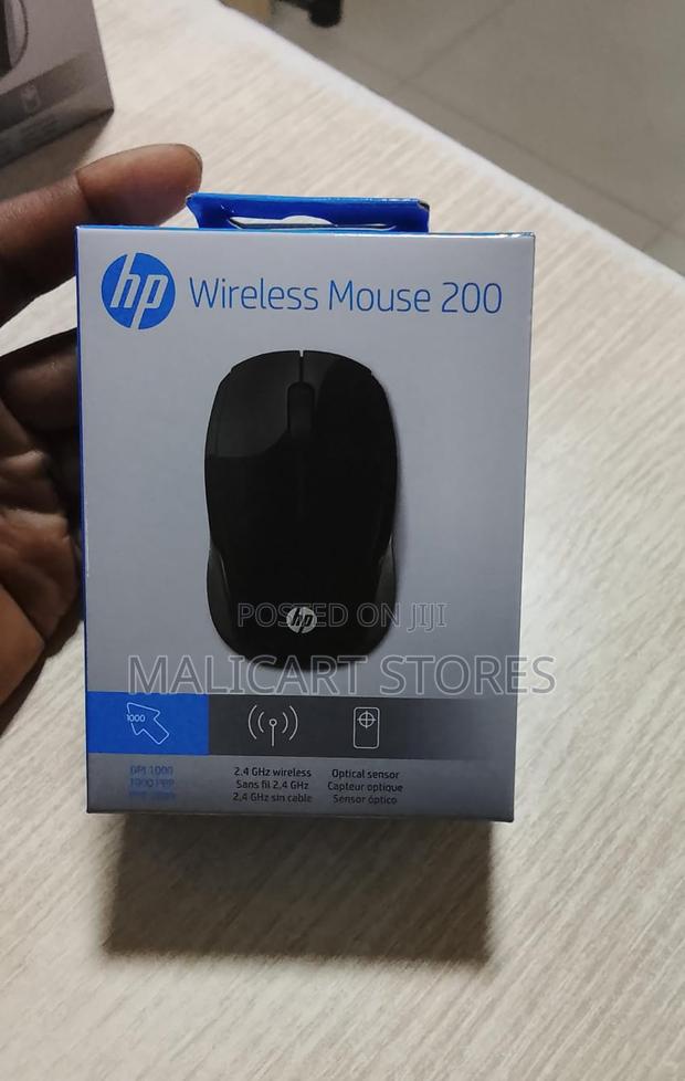 Hp Wireless Mouse 200 Black