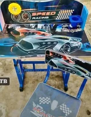 Speedy Blue Racer Kids’ Study Table - thumbnail 2