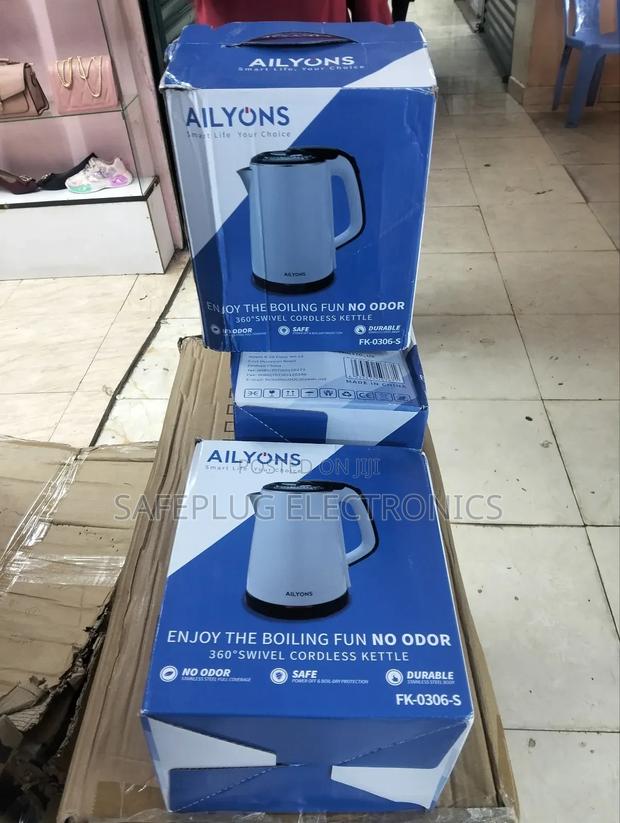 Ailyons 1.8l Plastic Kettle – Fast Light! - thumbnail 2