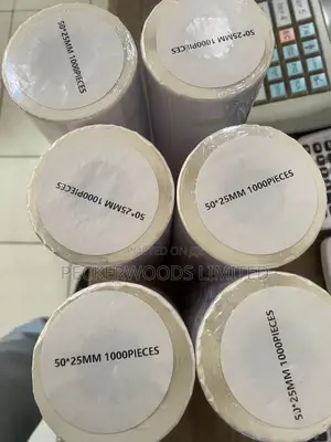 "Label Rolls 50x25mm – Perfect for Retail Shipping!"