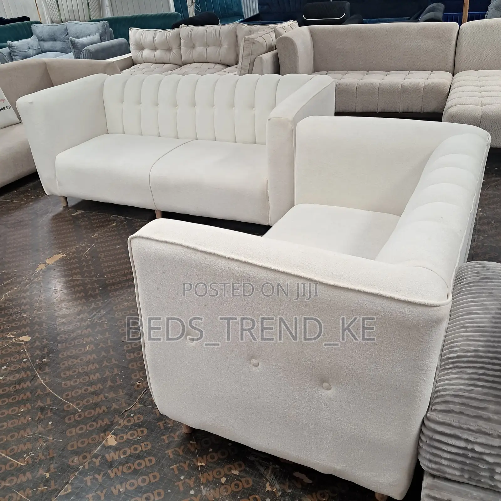 Sturdy 5 Seater Modern Sofa 3,2