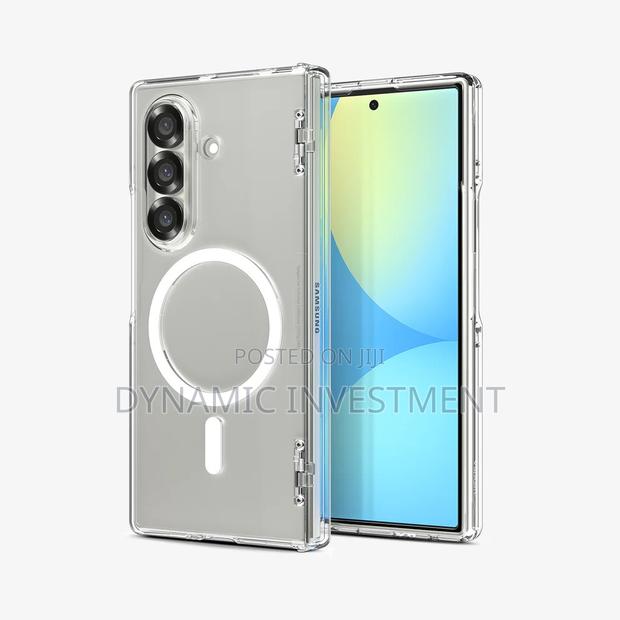Samsung Galaxy Z Fold 7 Clear Magsafe Shockproof Case/Cover - thumbnail 3