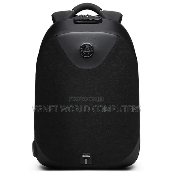 Baowang Quality Leather Antitheft Laptop Bag