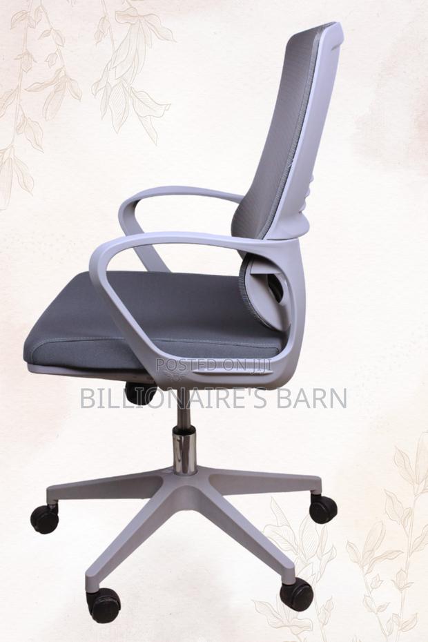 Office Mesh High Back Ergonomic Posture Chair-Gray - thumbnail 2