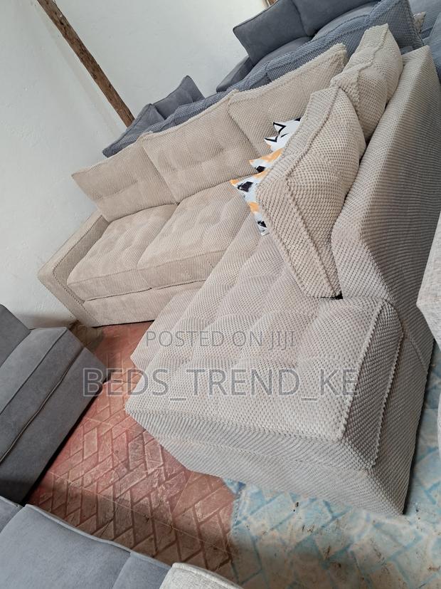Soft 6 Seater L Seat Sofa