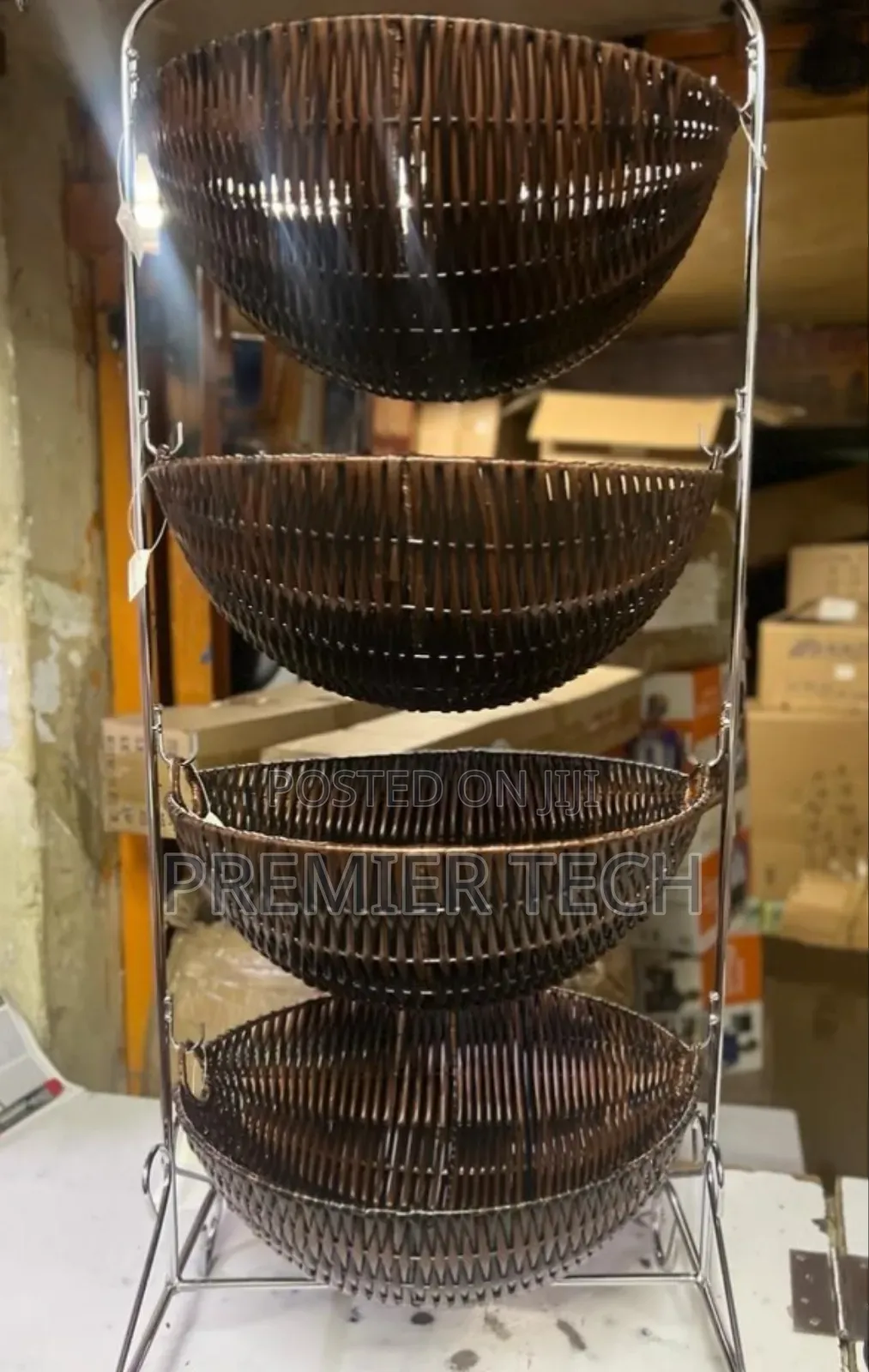 4 Layers Fruit Rack