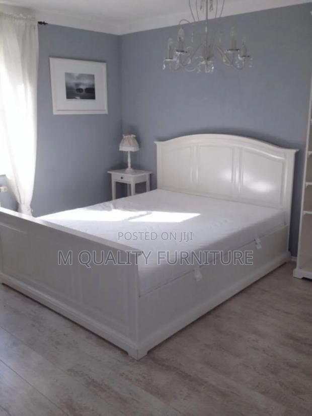 White Wooden Beds - main view