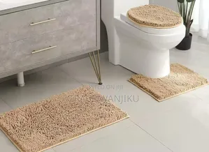 *3 in 1 Fluffy Toilet Mats