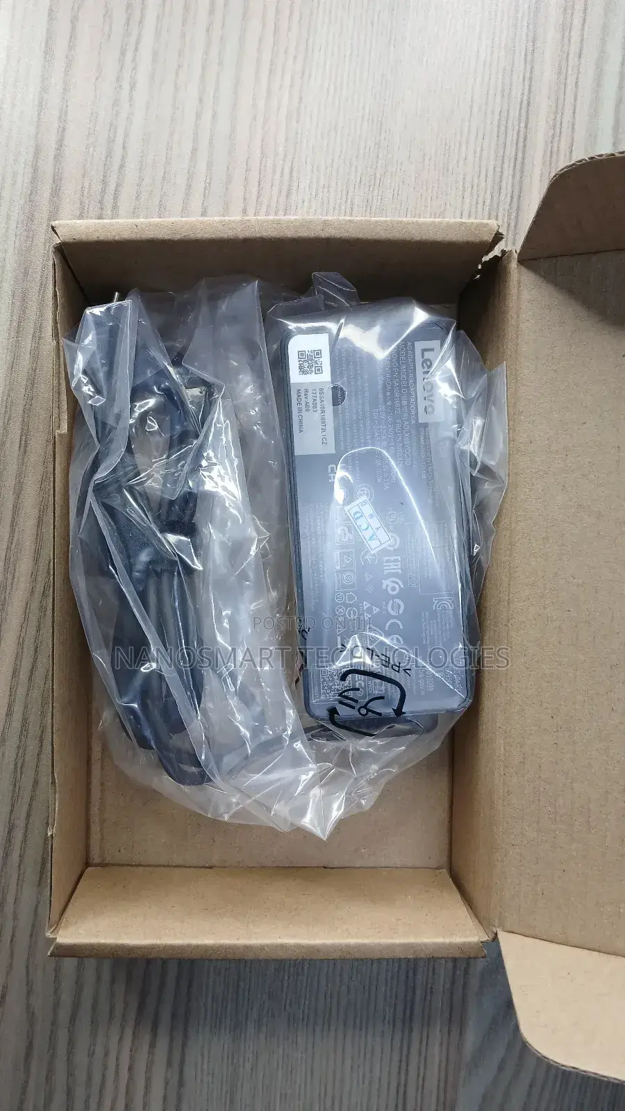 Lenovo Type C Laptop Adapter (65w)
