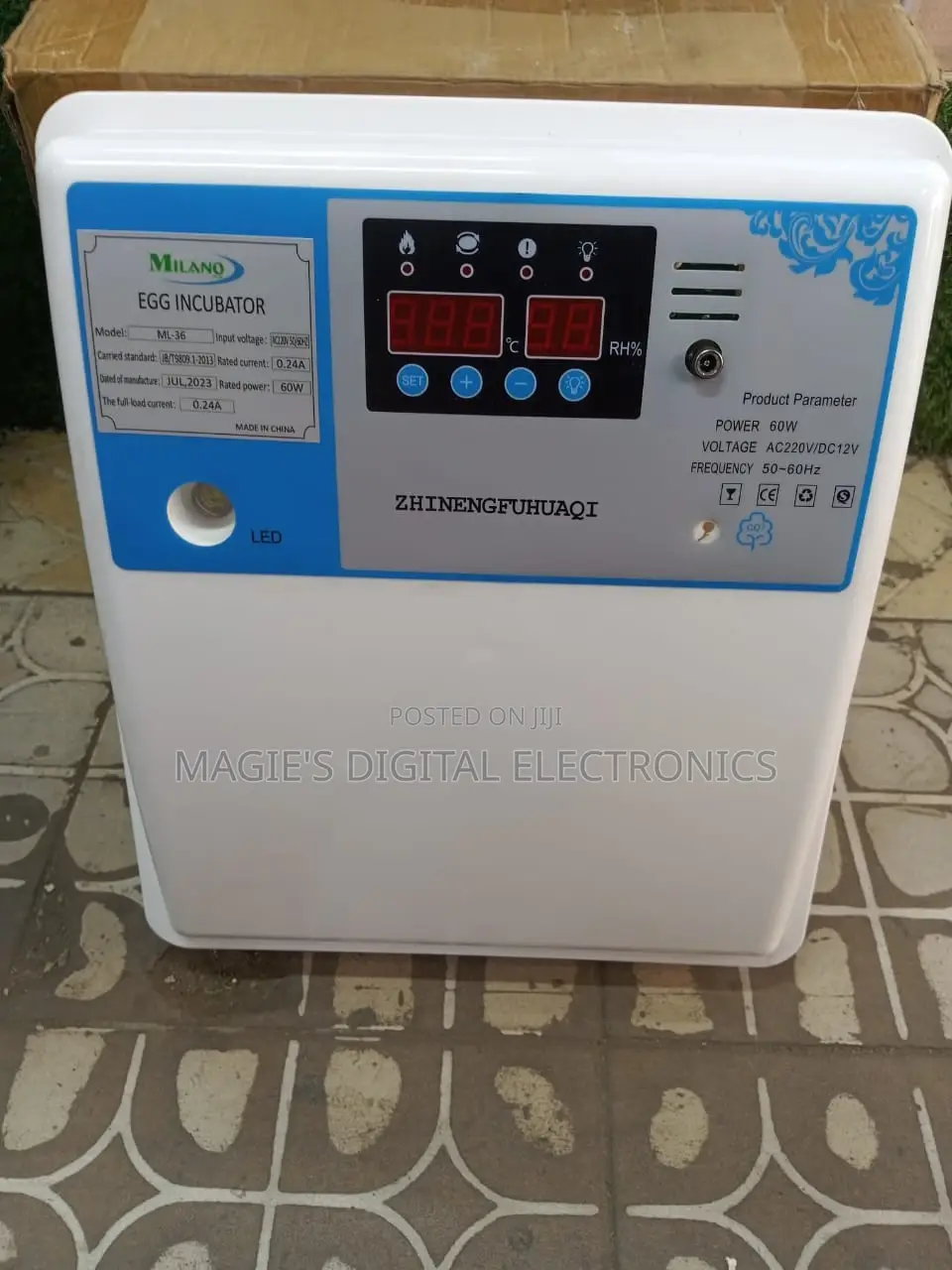 Best Quality Milano 36 Eggs Incubator