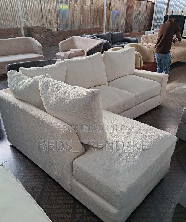 Sleek 6 Seater L Sofa - main view