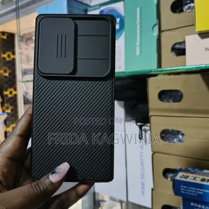 Samsung S24 Ultra Black Nilkin Camshield Back Cover