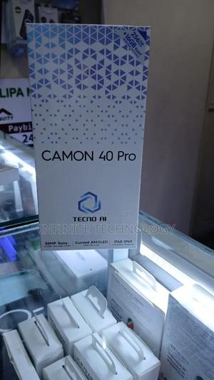New Tecno Camon 40 Pro 256 GB Black - main view