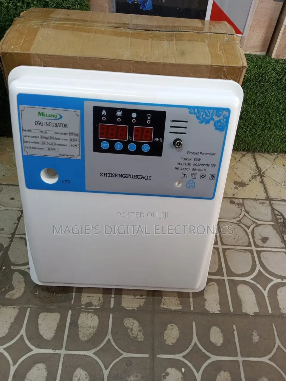 Super Excellent Milano 36 Eggs Incubator