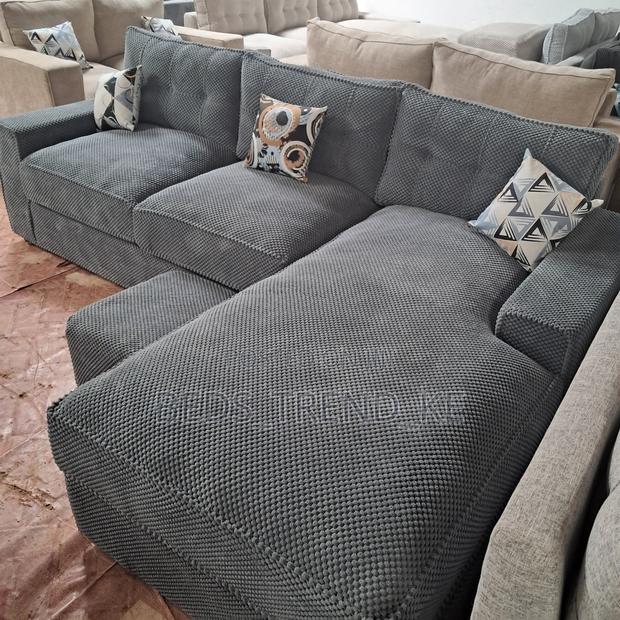 Space-Saving 6 Seater Corner Sofa