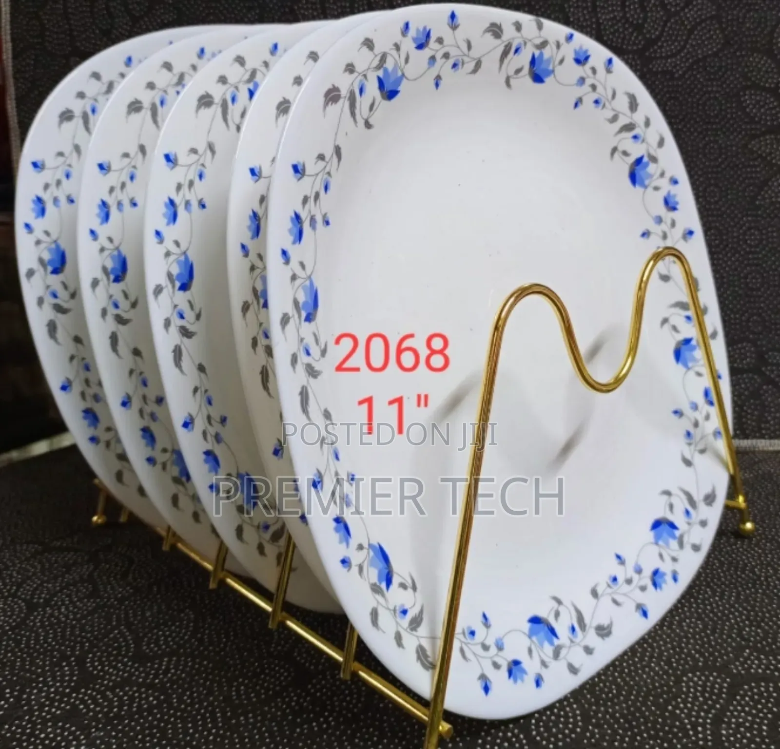 6 PCS Square Plates