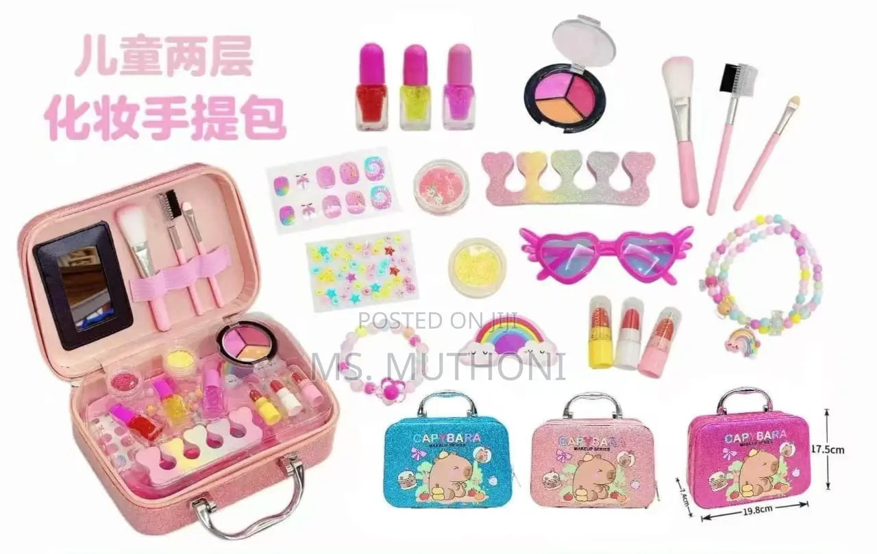 Girls Cute Unicorn  Makeup Set in a Briefcase