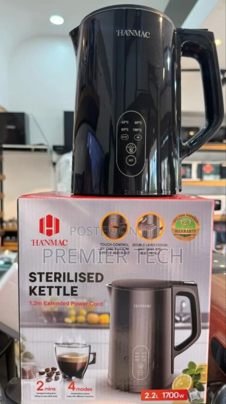 Hanmac Kettle Touch 2litres
