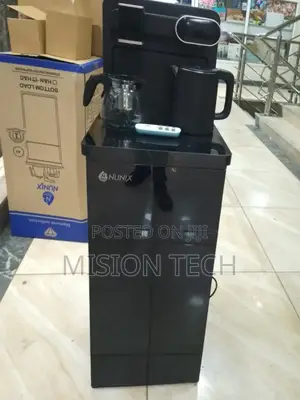 Nunix Black A1c Bottom Load Hot and Cold Water Dispenser 