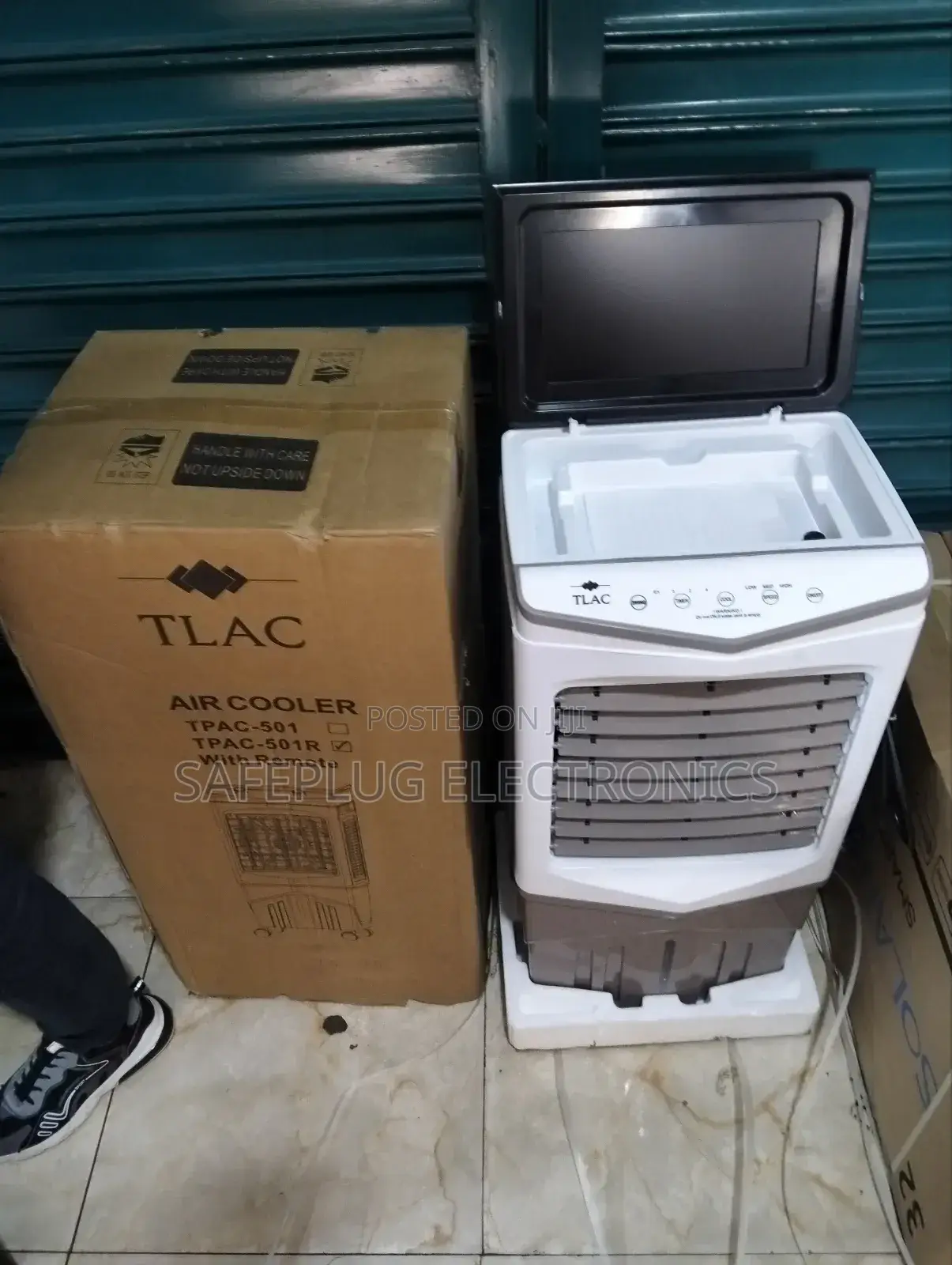 Tlac Water Air Cooler 35l – With Remote Wheels
