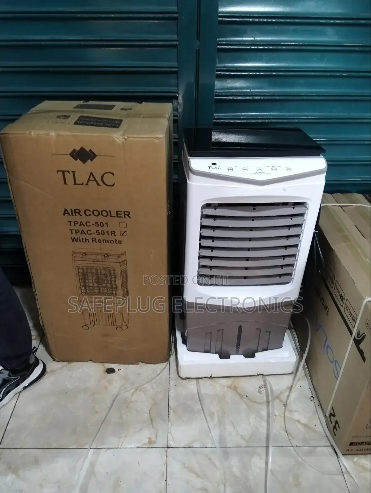 Tlac Water Air Cooler 35l – With Remote Wheels