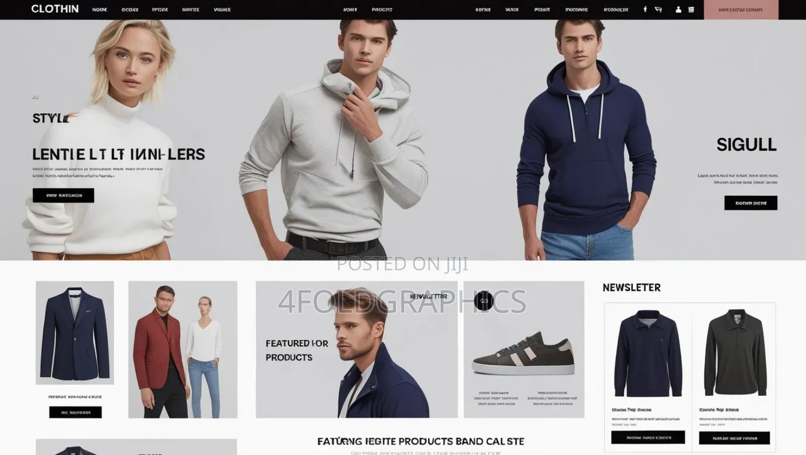 Wordpress, Shopify Woo Website Design and Development