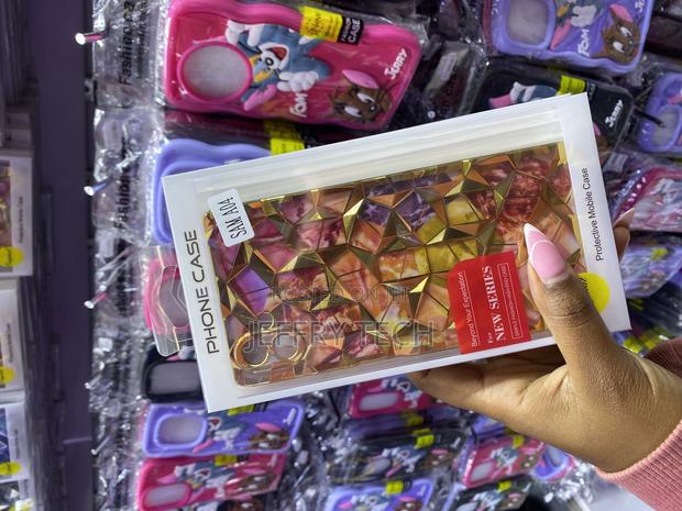 Wogroo Samsung Galaxy A04 Diamond Print Sparkle Case - thumbnail 2