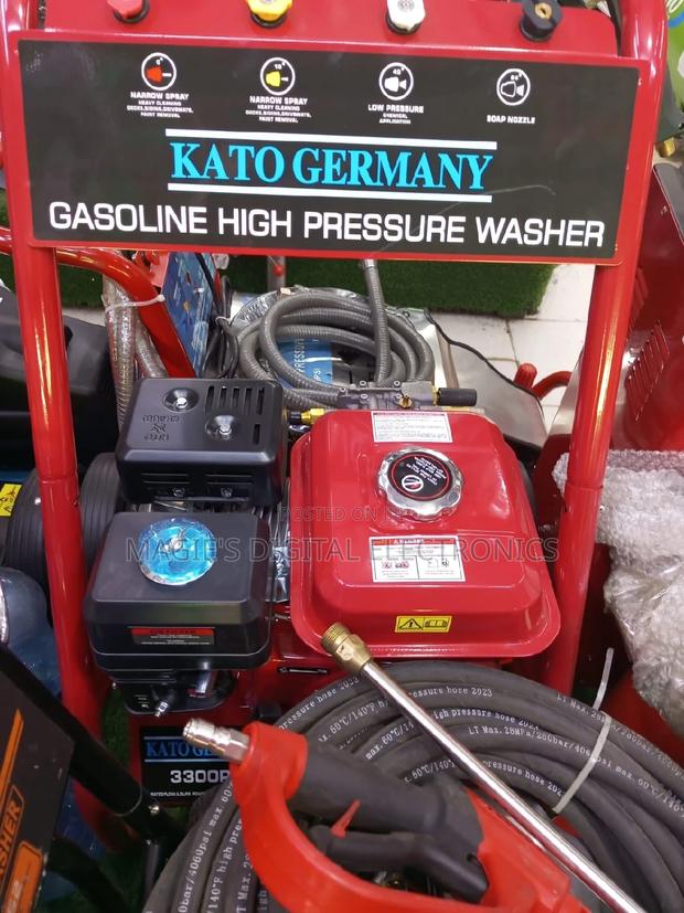 Top Guarantee Kato 3300psi Petrol Pressure Washer