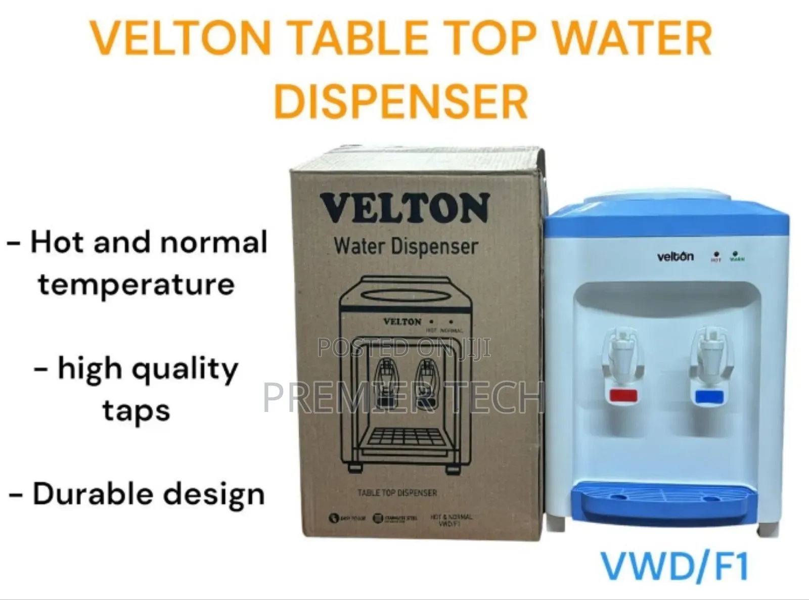 2 Tap Velton Table Dispenser
