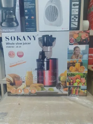 Juice Sokany 300watts Slow Juicer With 1yr Warranty