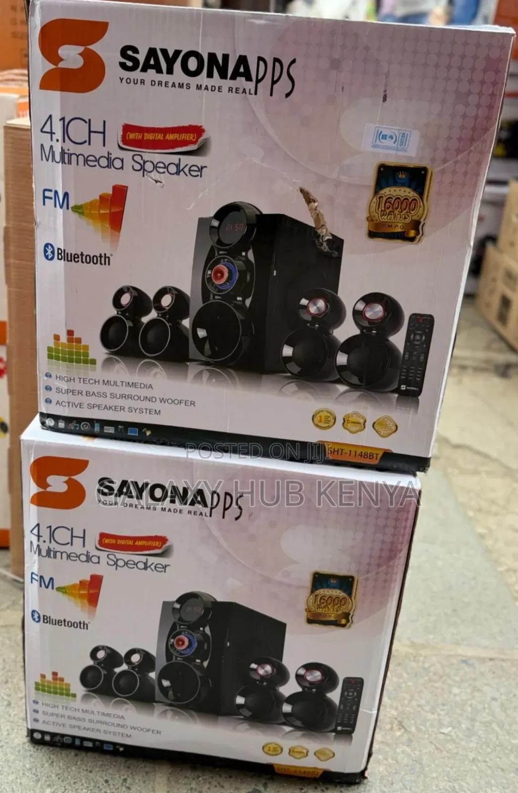 Sayona SHT-1149bt – 4.1 Channel Subwoofer