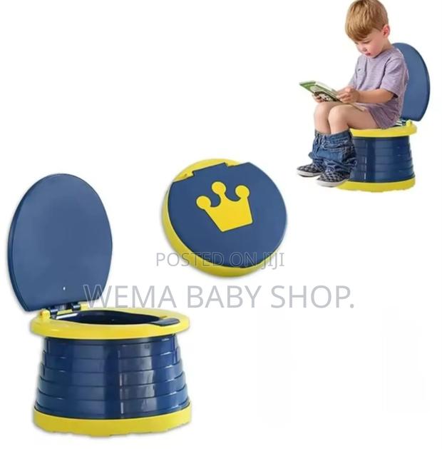2 in 1 Kids Portable/Foldable/Travel Potty/Seat - thumbnail 2