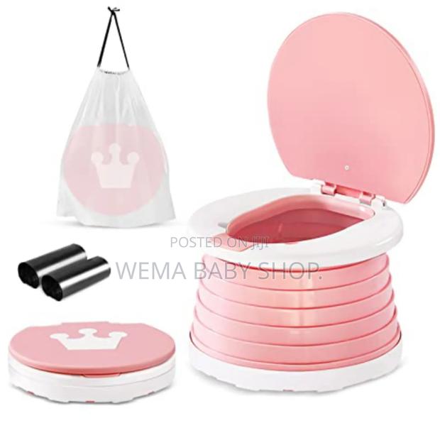 2 in 1 Kids Portable/Foldable/Travel Potty/Seat - thumbnail 3