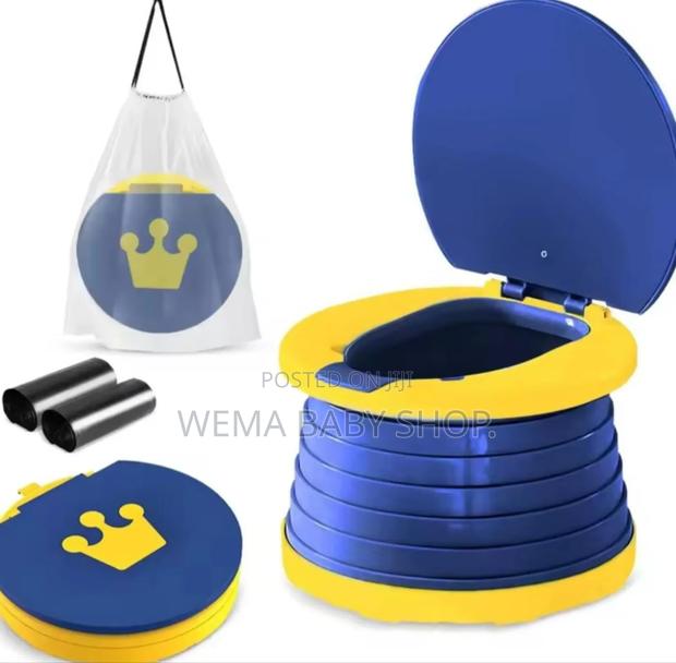 2 in 1 Kids Portable/Foldable/Travel Potty/Seat - thumbnail 7