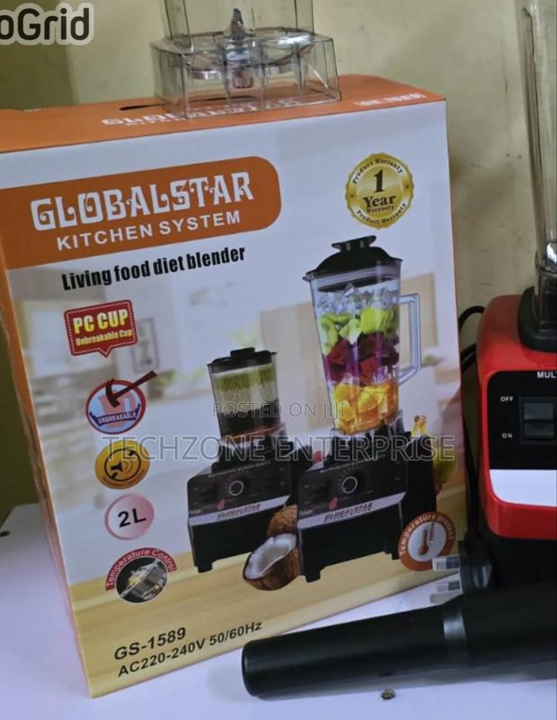 2 in 1 Globalstar (Gs-1589) Commercial Blender