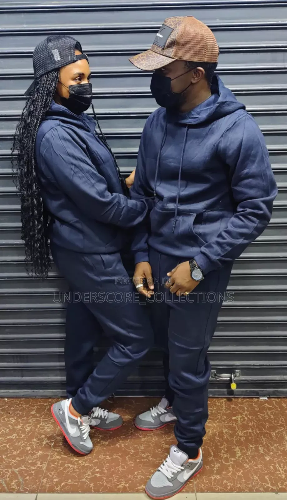 Plain Colours Unisex Track Suits