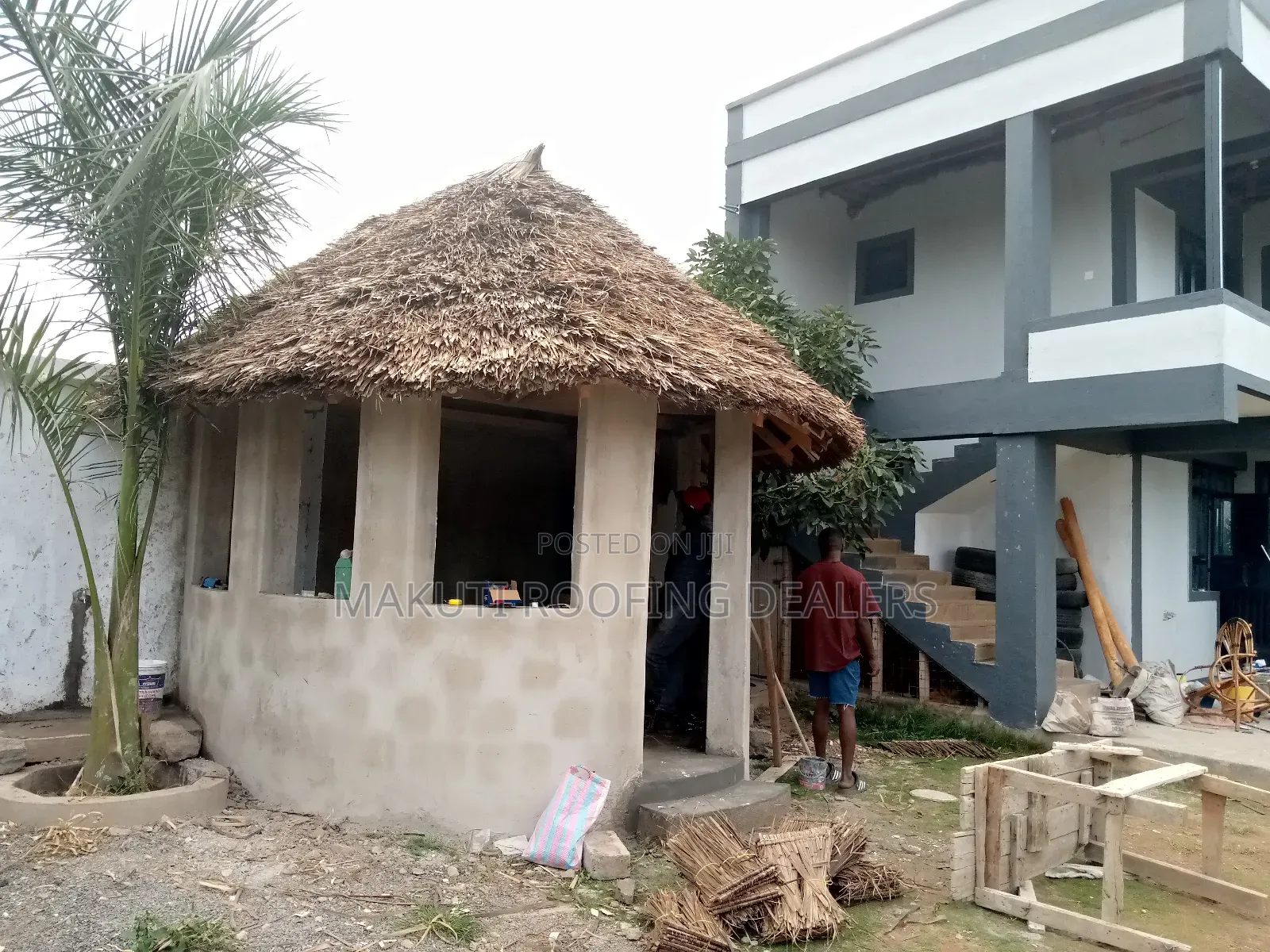 Compound Makuti Roofing for Resting