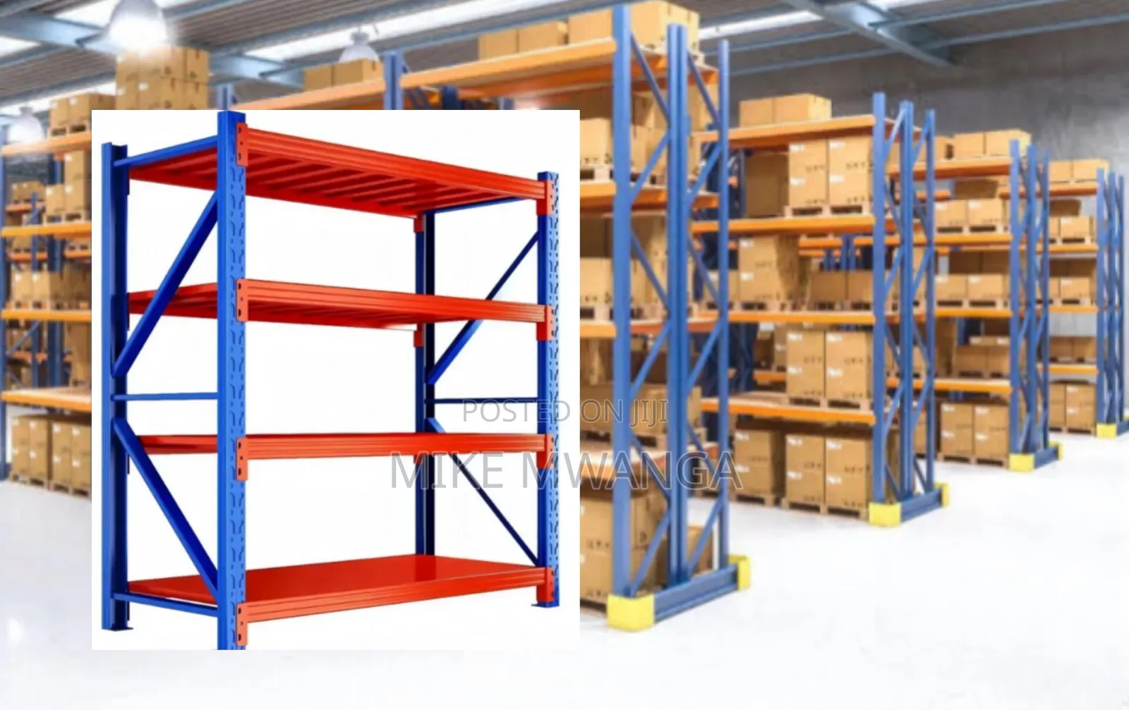 Size 2x2x0.5 M Racking Shelves( High Strength Steel)