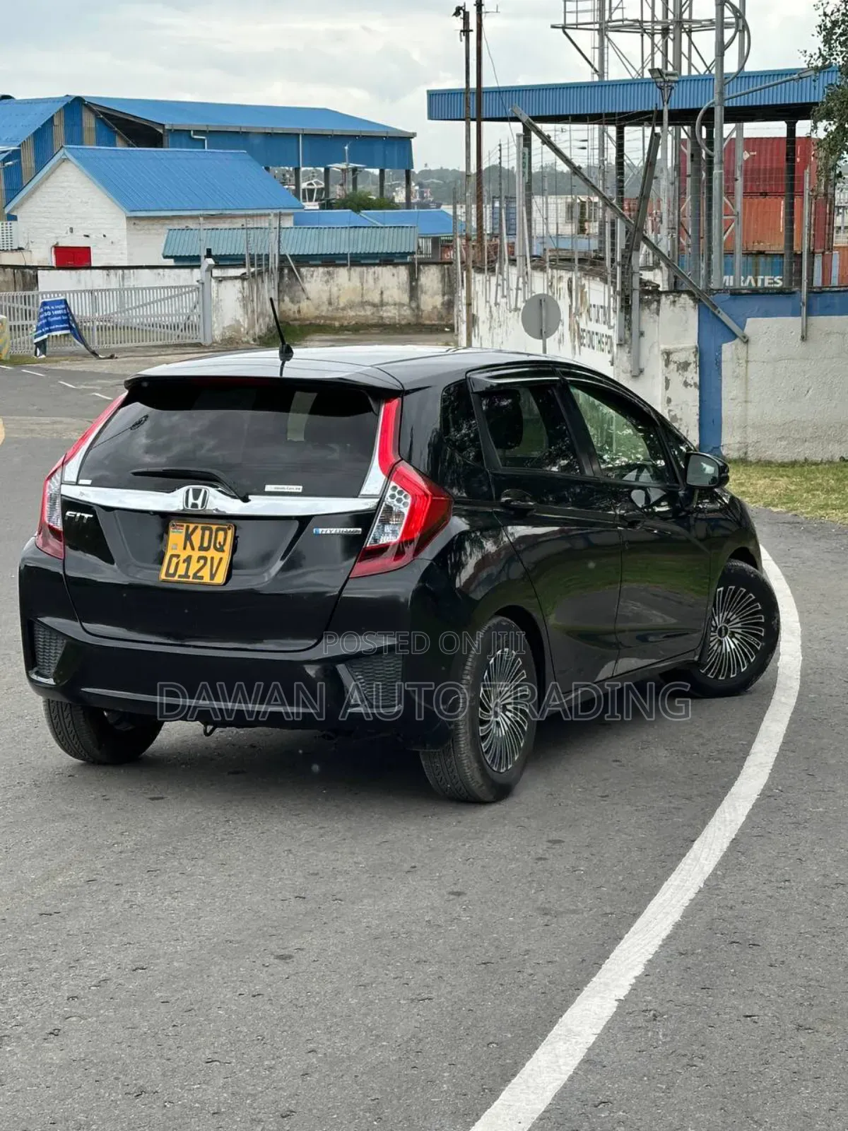 Honda Fit 2017 Black