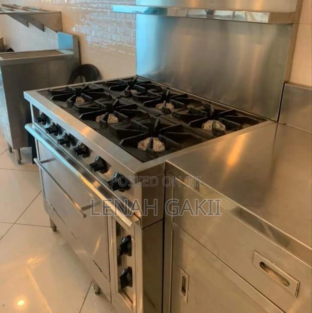 Gas Cooker Range - main view