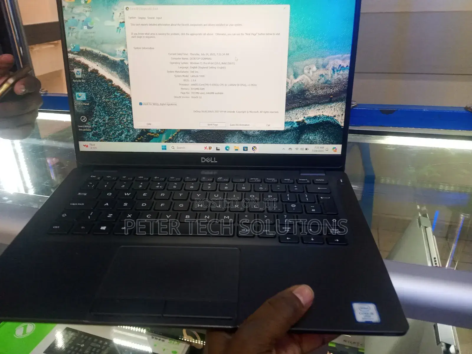 Laptop Dell Latitude 5300 8GB Intel Core I5 SSD 256GB