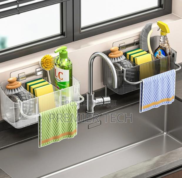 Wall Mounted Multipurpose Sink Tidy - main view