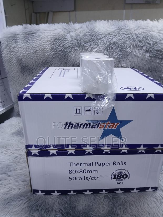 Thermal Star Thermal Roll Printing Receipt 80/80mm 80 Pieces - main view