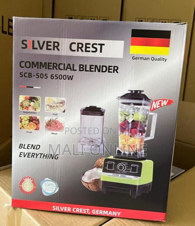 Silver Crest 2-in-1 5500w Heavy Duty Commercial Blender - thumbnail 3