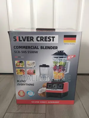 Silver Crest 2-in-1 5500w Heavy Duty Commercial Blender